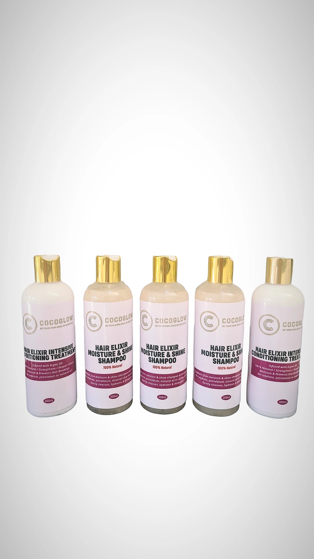 Hair Elixir moisture & shine shampoo & conditioner
