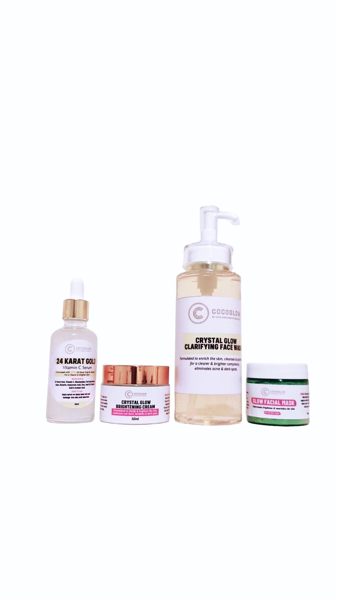 Glow essence facial set