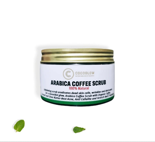 Arabica coffee scrub