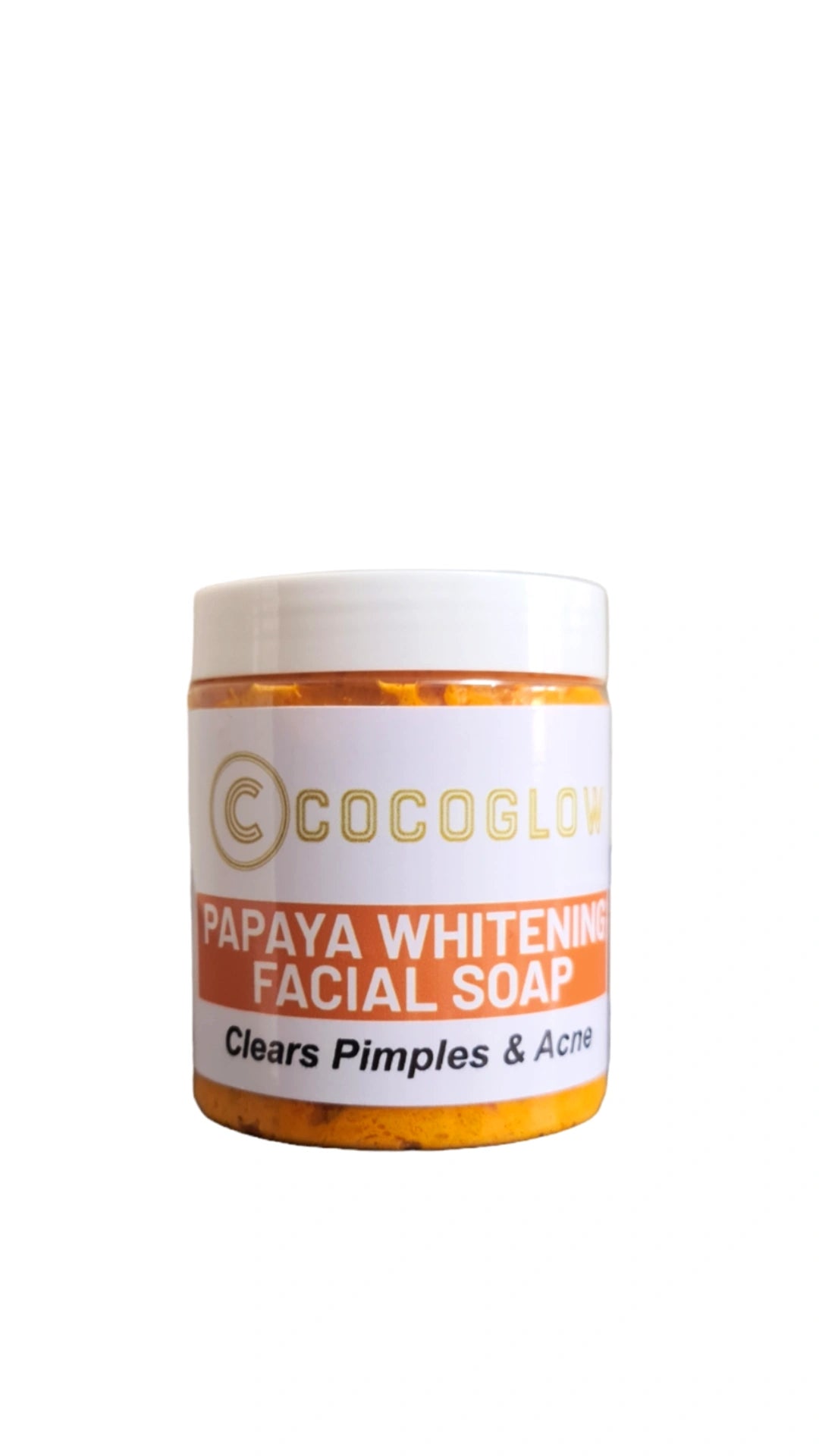 Papaya whitening facial soap