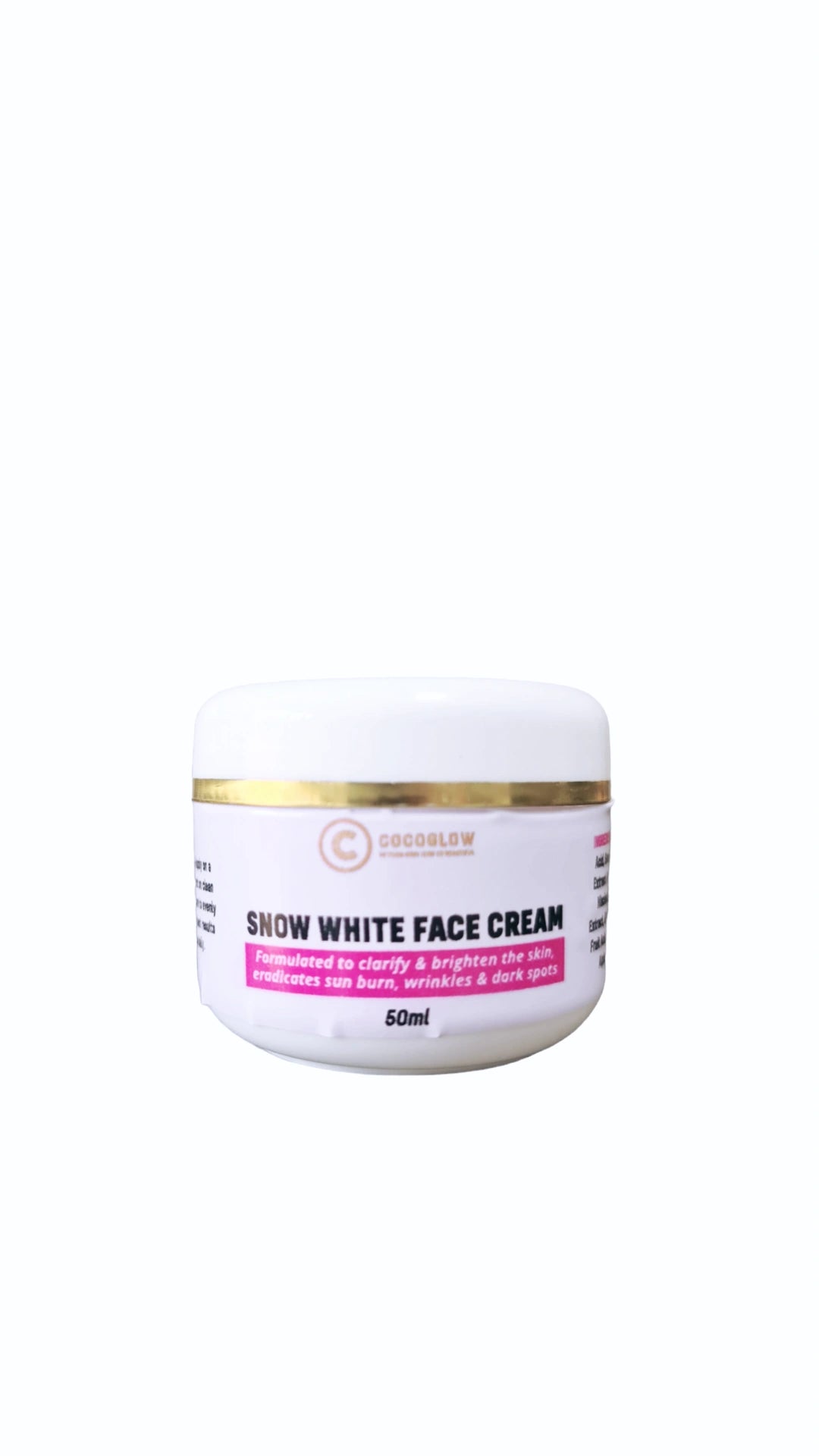 Snow white face cream