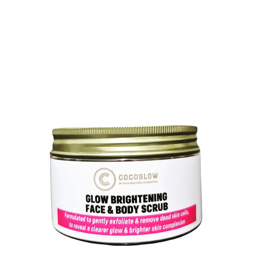 Glow scrub  (tumeric honey & lemon face & body foaming scrub)