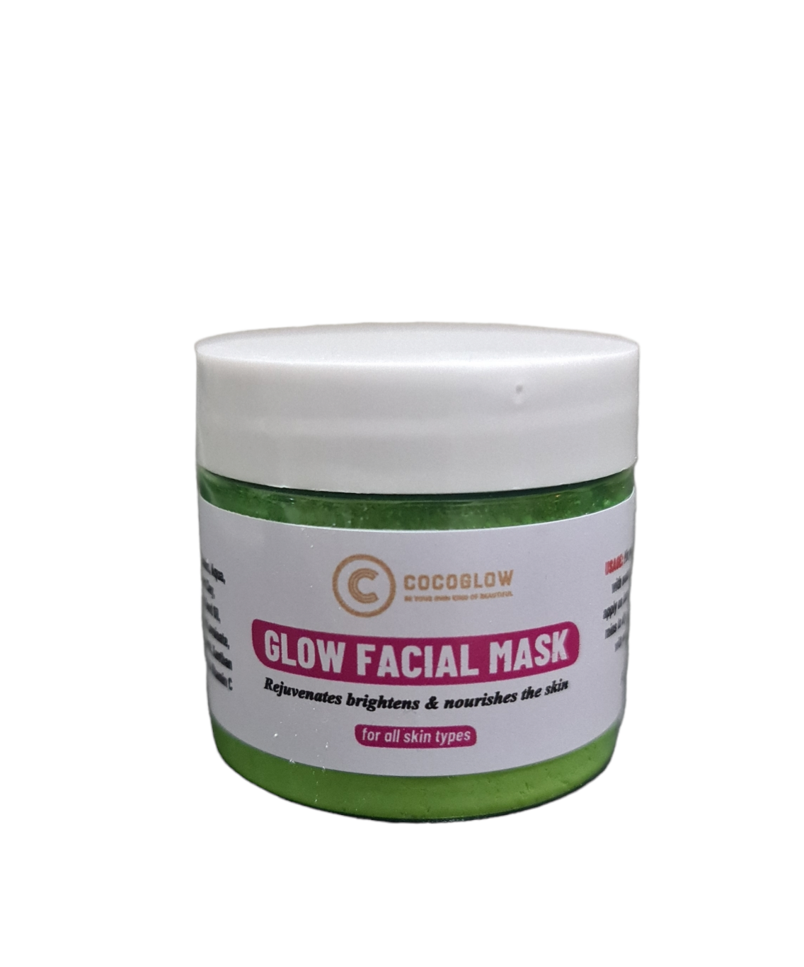 Glow facial mask (French clay mask 50 ml)